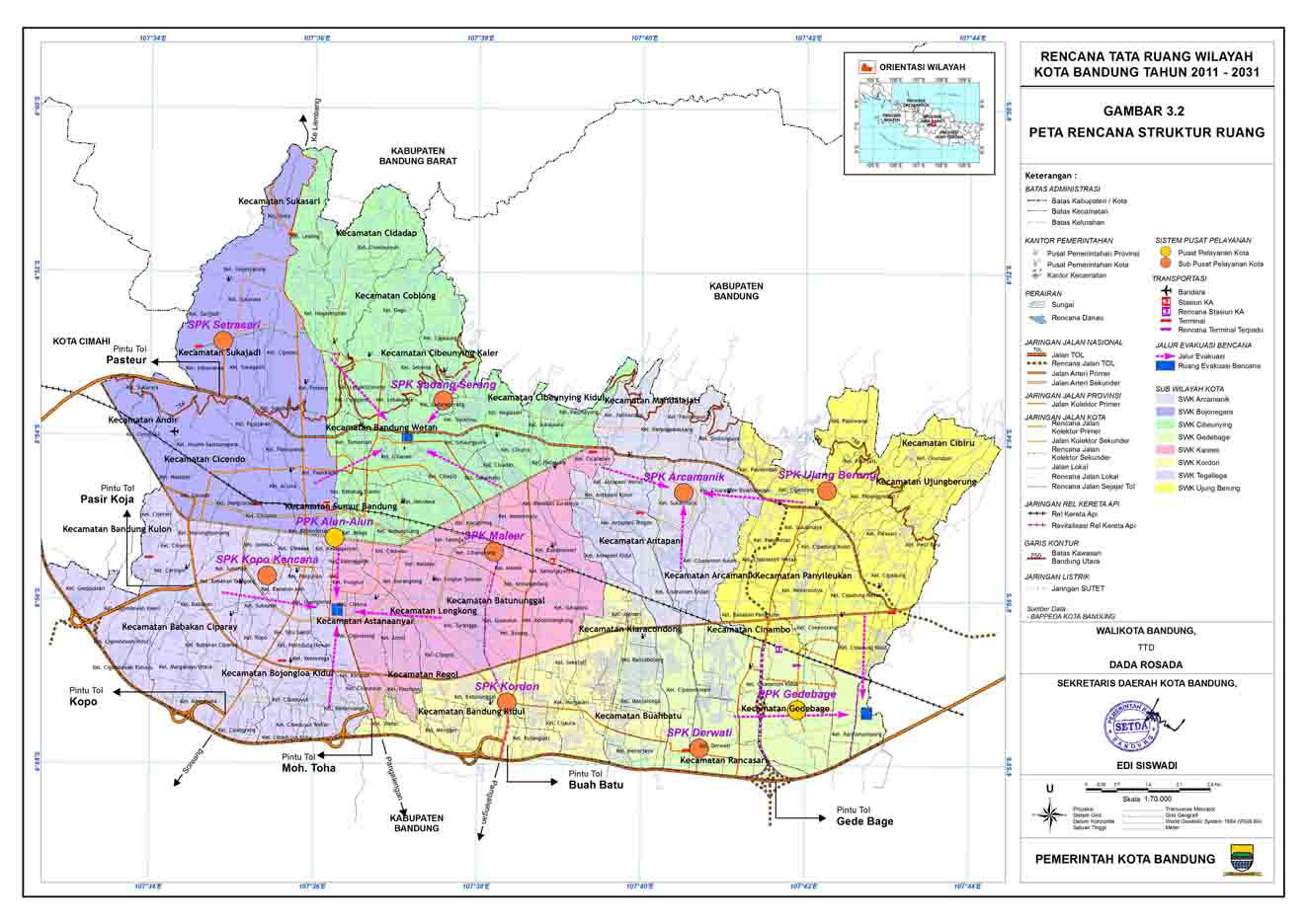 Software Peta Kota Bandung Lengkap